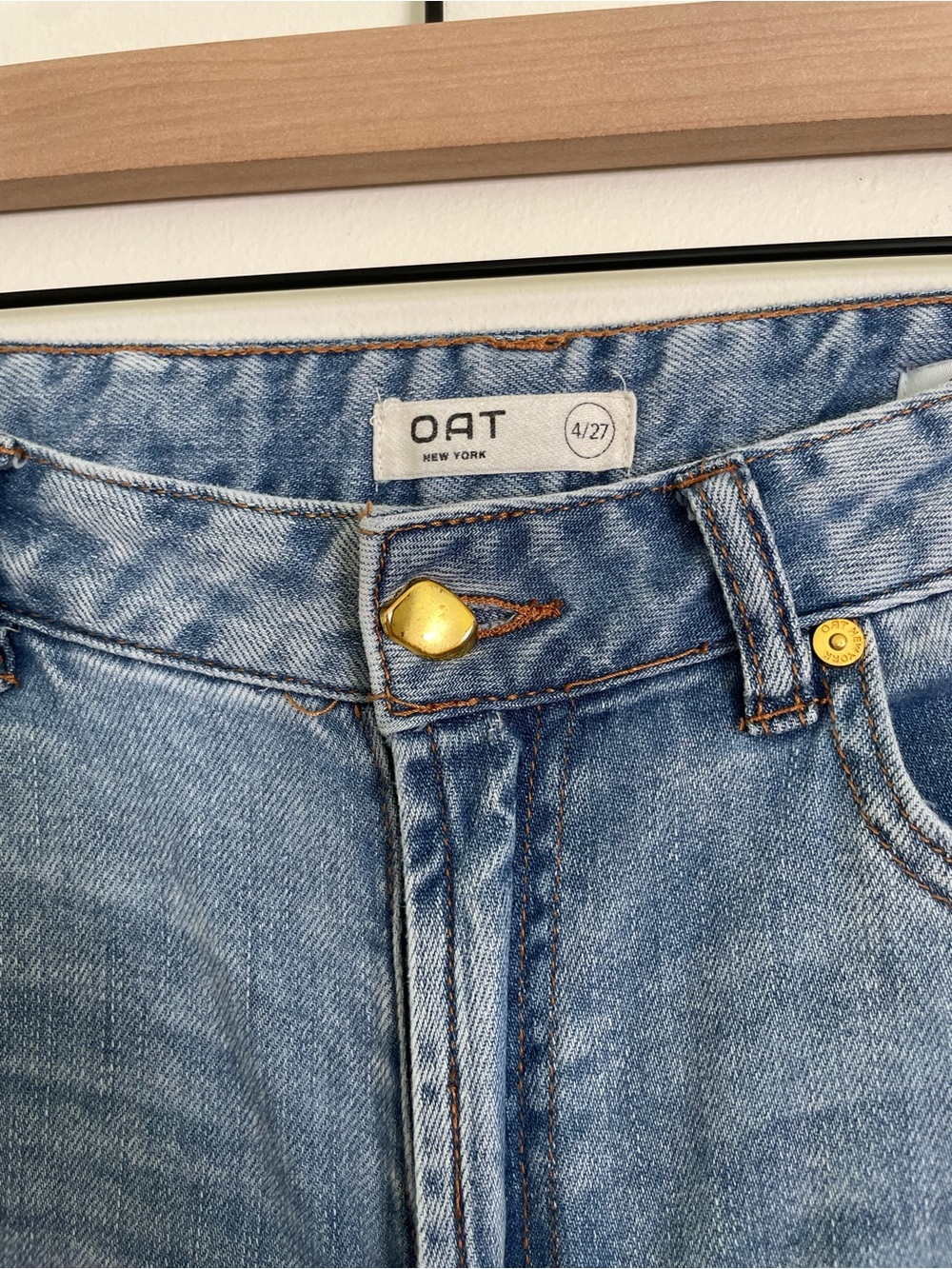 OAT New York Cloudluxe High Waist Wide Leg Jeans - Picture 3 of 5